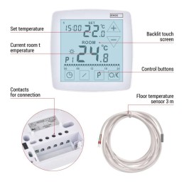 Программируемый проводной термостат OpenTherm P56A01