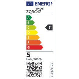 LED lemputė Classic JC / G9 / 4,9 W (60 W) / 806 lm / šilta balta