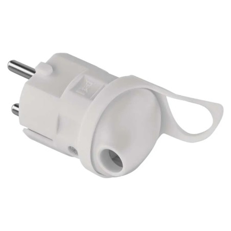 Angle Plug for extension cord white