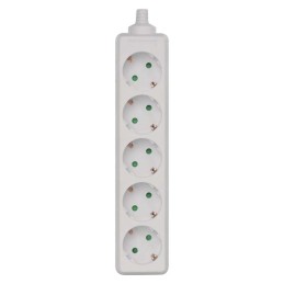 Power Strip without cable 5 sockets SCHUKO
