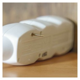 Extension Cord 1.5 m / 3 sockets / white / PVC / 1 mm2