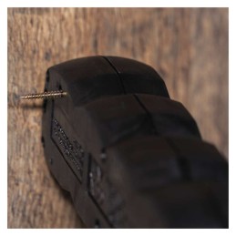 Extension Cord 1.5 m / 3 sockets / switch / black / PVC / 1 mm2