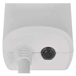 Surge protector extension cord 6 sockets / 5 m / white