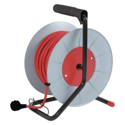 PVC pikendusjuhe trumlil 4 pistikupesa 25 m 1,5 mm2 SCHUKO