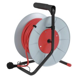 PVC-jatkojohtokela – 4 pistorasiaa. 25 m. 1,5 mm2 SCHUKO