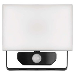 LED Floodlight TAMBO with motion sensor, 20W, black, neutral white