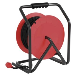 Kummist pikendusjuhe trumlil 4 pistikupesa. 50 m. 2,5 mm2