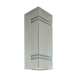 Hermetic fixture - keler 2xgu10 inox