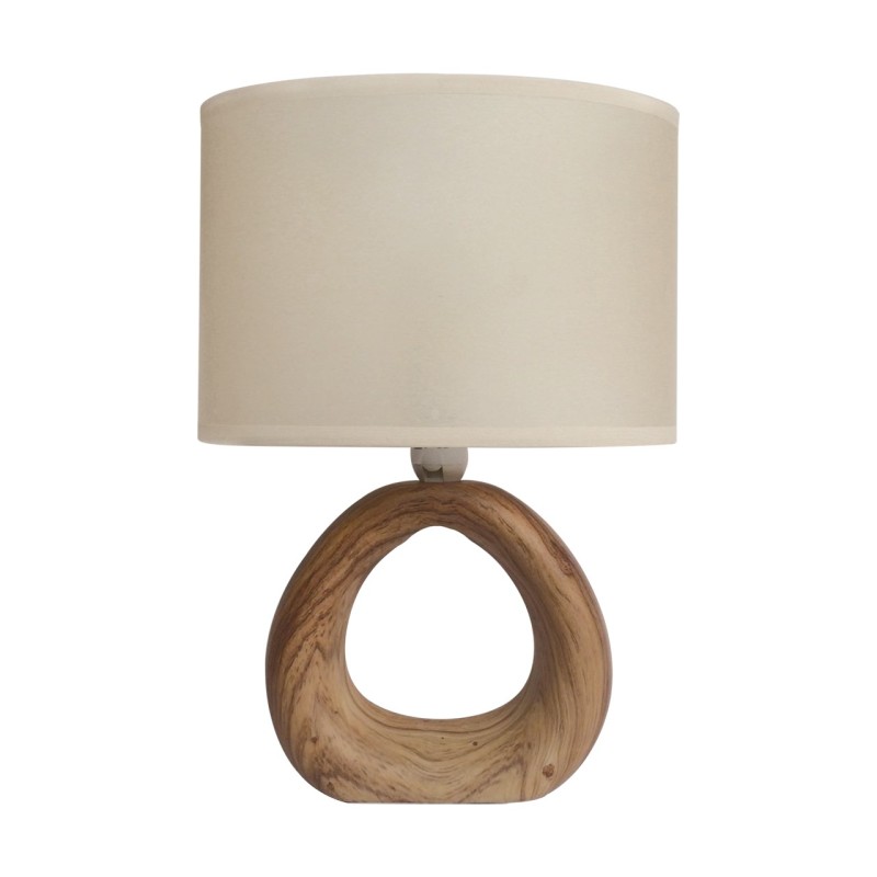 Table lamp - golf e14 walnut