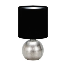 Table lamp - perlo e14 silver/black