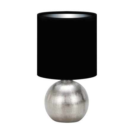 Table lamp - perlo e14 silver/black