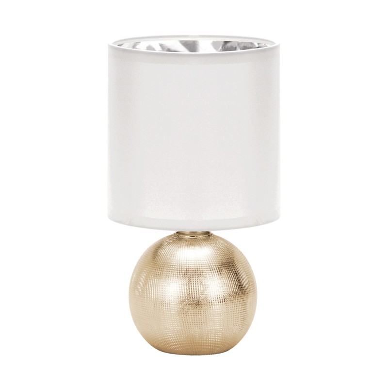 Table lamp - perlo e14 gold/white
