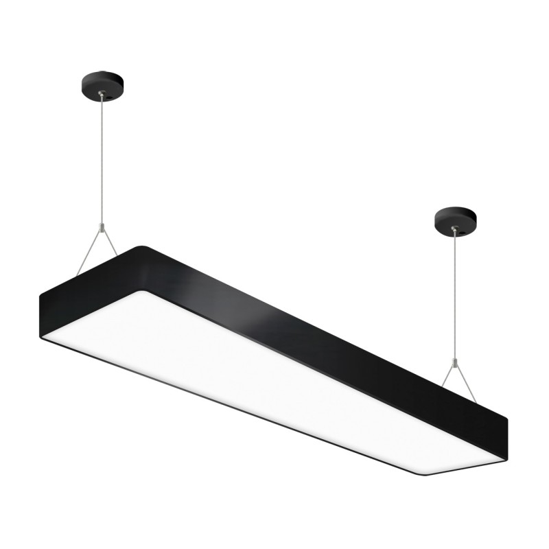 Hanging lighting fixture LED - flara led 24w black nw