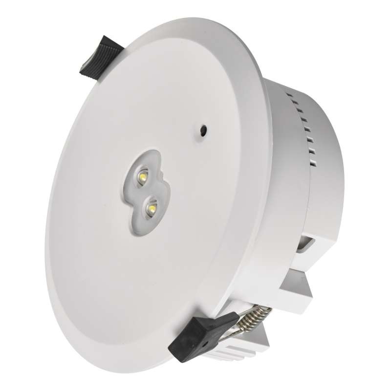 LED recessed emergency light 3W 240lm 3h MT ORSU