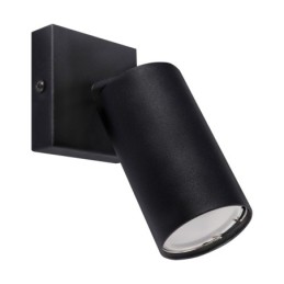 Wall & ceiling lighting fitting - manam gu10 1d black