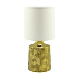 Table lamp - linda e14 gold/white