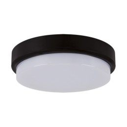 Герметичный потолочный светильник LED - aron led c 18w black nw