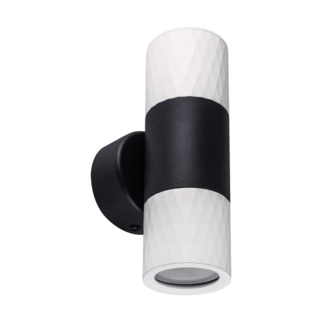 Decorative fitting - piano wll 2xgu10 black/white