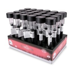 Solar LED lamp sopla 0,06w black cw 1 pc.