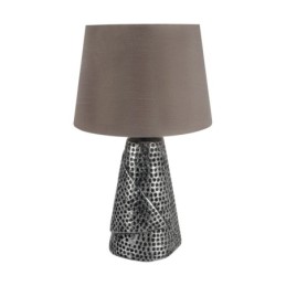Table lamp - magda e27 silver / grey