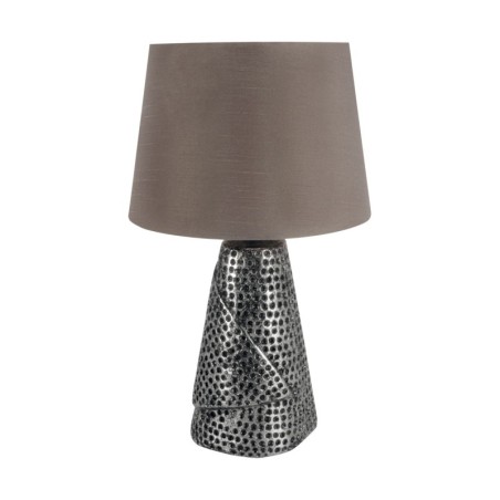 Table lamp - magda e27 silver / grey