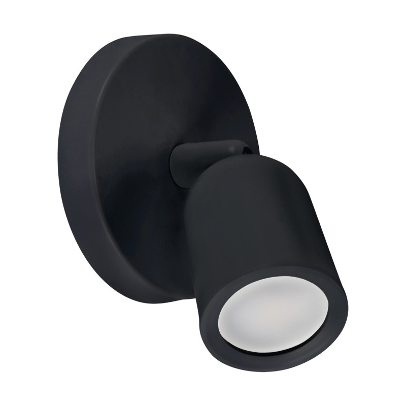 Wall & ceiling lighting fitting - bogna gu10 1c black