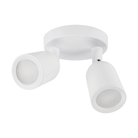 Wall & ceiling lighting fitting - bogna gu10 2c white