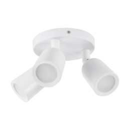 Wall & ceiling lighting fitting - bogna gu10 3c white