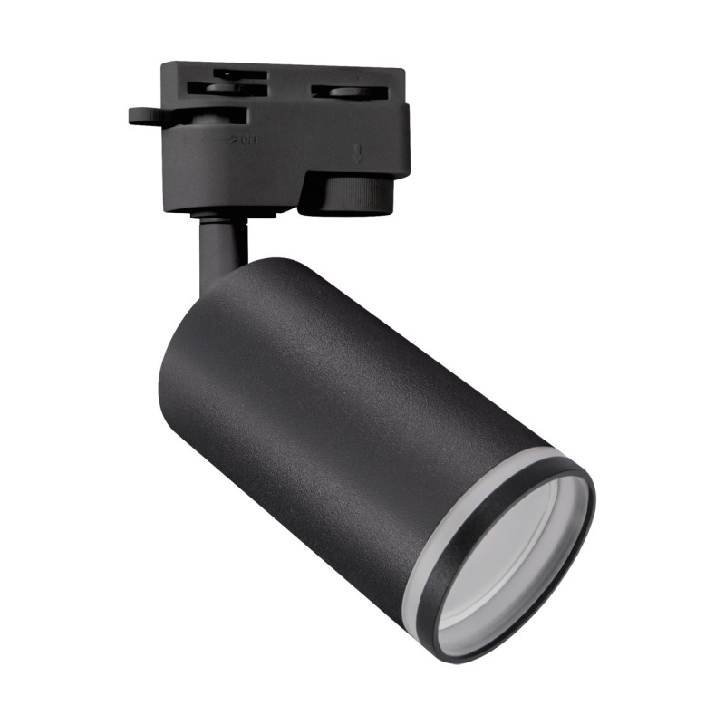 Track lighting fitting - zula tra gu10 black