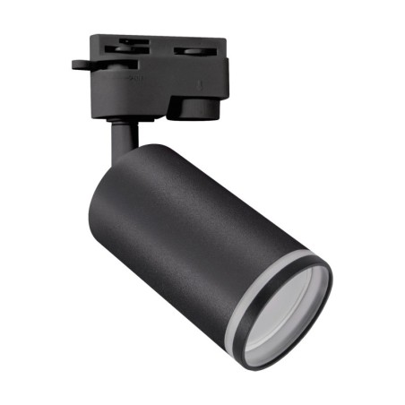 Track lighting fitting - zula tra gu10 black