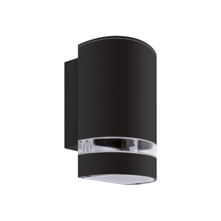 Hermetic fixture - bruno gu10 c black