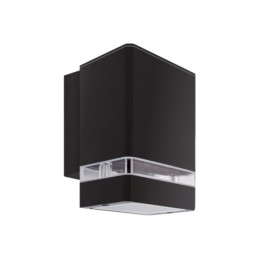 Hermetic fixture - bruno gu10 d black