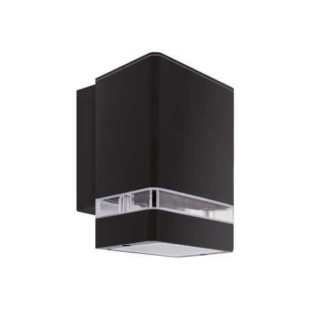 Hermetic fixture - bruno gu10 d black