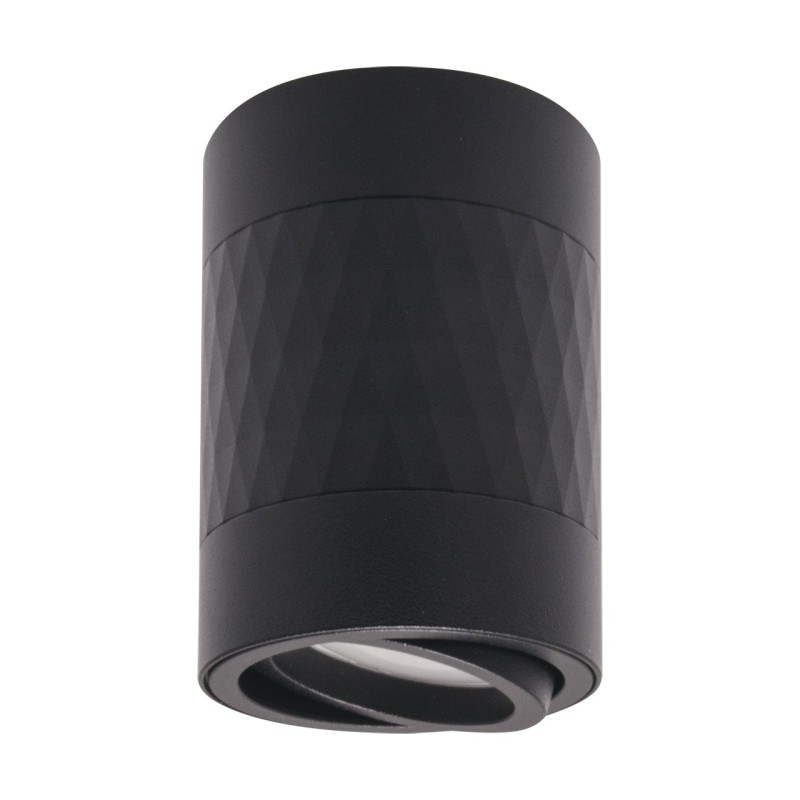 Ceiling lighting fitting - piano dwl gu10 black