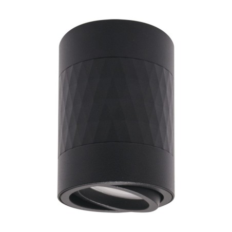 Ceiling lighting fitting - piano dwl gu10 black
