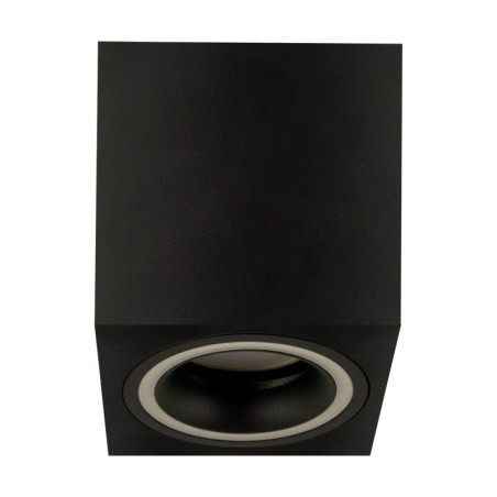 LED spot light, ceiling light, Indi square, GU10, black