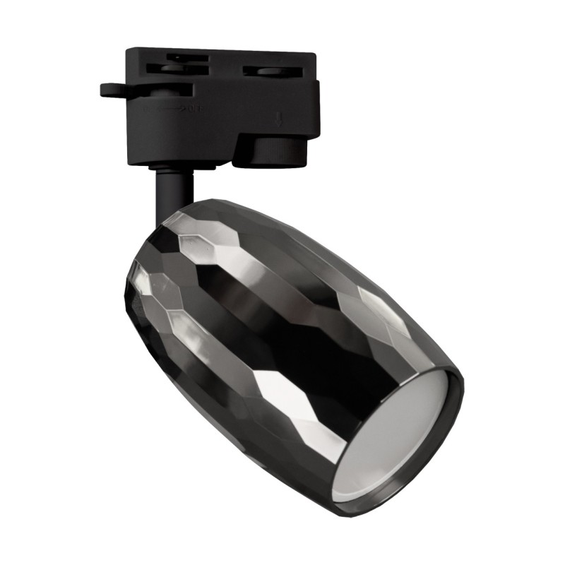 Track lighting fitting - sezam tra gu10 black