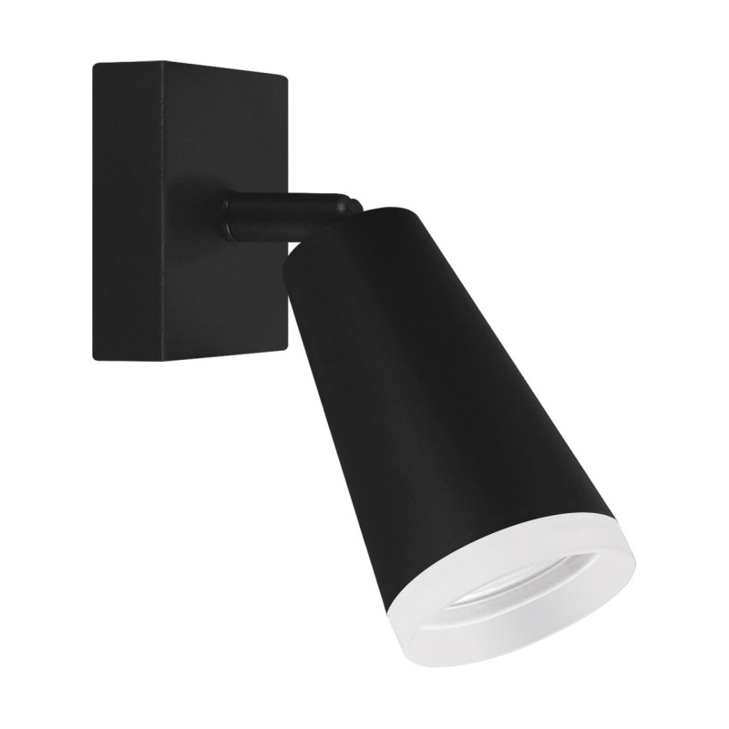 Wall & ceiling lighting fitting - sana gu10 1d black