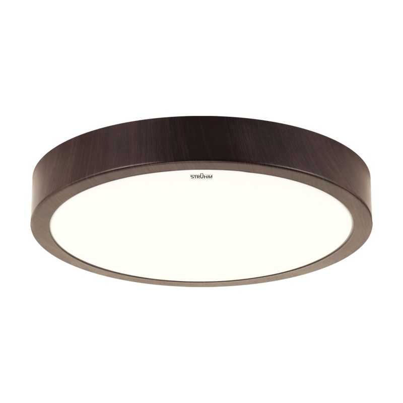 Плафонный светильник Atut Led, цвет венге, 36 Вт, 4100 К