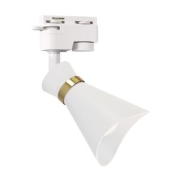 Track lighting fitting - loreta tra e14 white/golden
