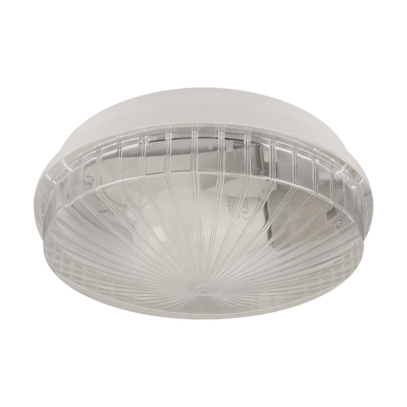 Hermetic ceiling light fitting - monte 60 clear i