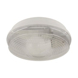 Hermetic ceiling light fitting - monte 60 clear d