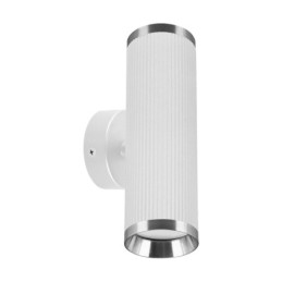 Decorative fitting frida wll 2xgu10 white/chrome