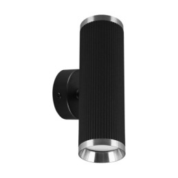 Decorative fitting frida wll 2xgu10 black/chrome