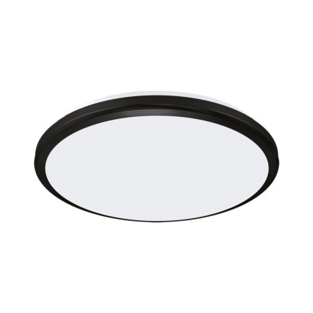 Hermetic ceiling light fitting LED - planar led 24w black nw