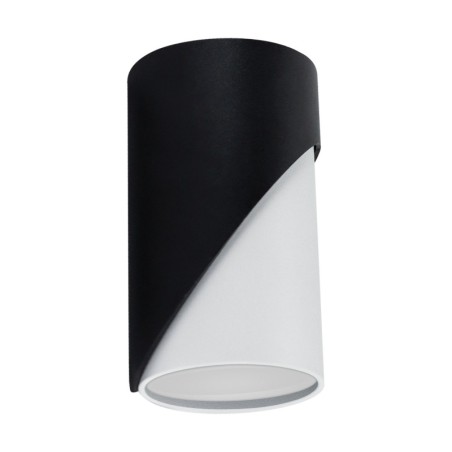 Ceiling lighting fitting - zebra dwl gu10 black/white