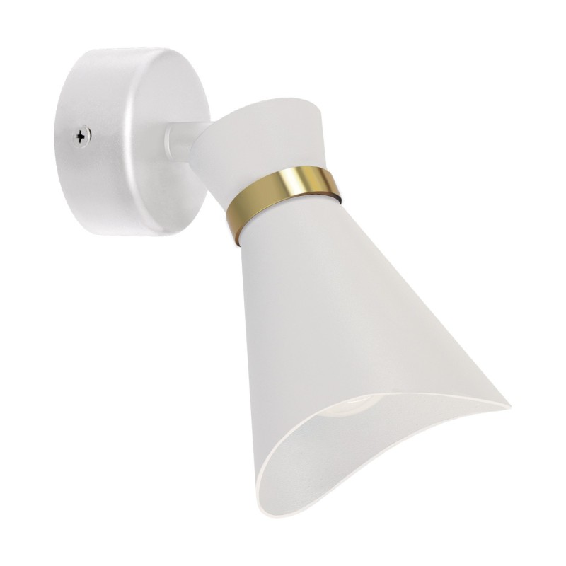 Wall & ceiling lighting fitting - loreta spt e14 white/golden