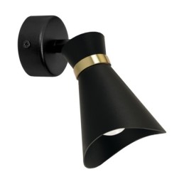 Wall & ceiling lighting fitting - loreta spt e14 black/golden