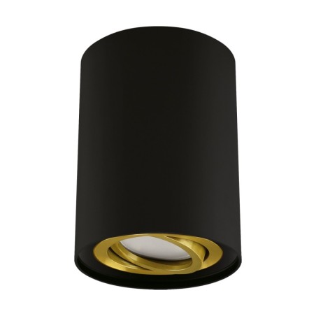 Ceiling lighting fitting - hary c gu10 black/golden
