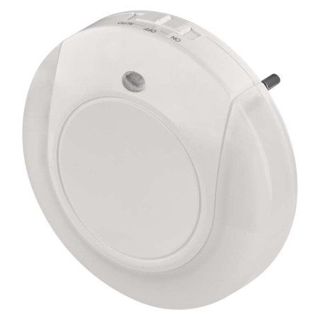 LED naktinė lemputė 230 V, 10 lm, fotosensorius, jungiklis